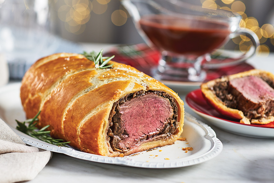 beef wellington food styling by Toronto Food stylist Annabelle Waugh